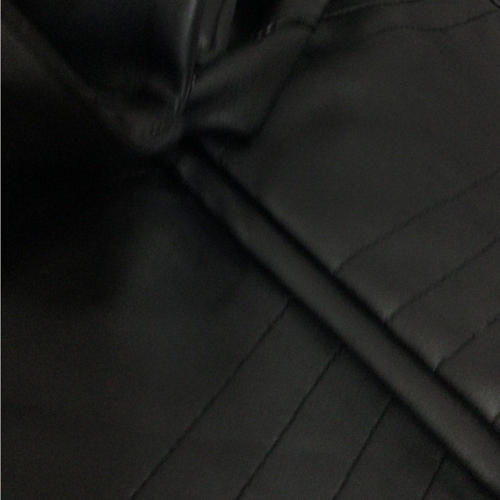 Black Orchid Los Angeles Black Skinny Pants-Faux Leather-Zippers-Size 27 - Picture 8 of 9